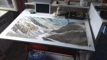 Carica l'immagine nel visualizzatore di Gallery, Acquerello Originale Pano Terra 02 - relaxart.it
