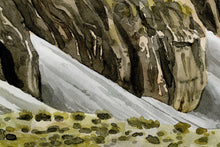 Carica l'immagine nel visualizzatore di Gallery, Acquerello Originale Pano Terra 02 - relaxart.it