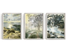 Carica l'immagine nel visualizzatore di Gallery, Trittico 09 Terra Quintessenza Acqua - relaxart.it